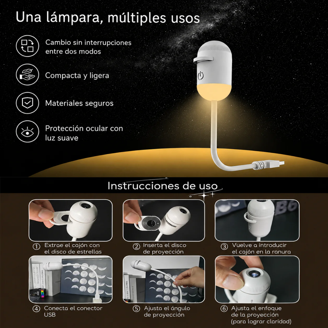 SpaceProyect™ Proyector de Galaxias